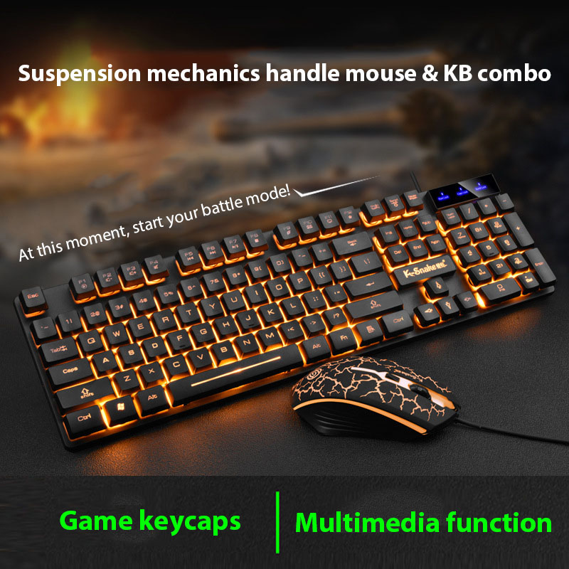 Gaming Keyboard Mouse And Headset Combo - Ensemble clavier et souris KM320, clavier