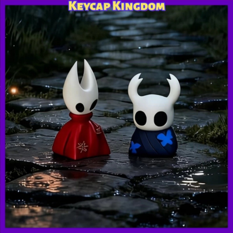 Keyboard Gaming Transparent - Keycap personnalisé en résine Hollow Knight