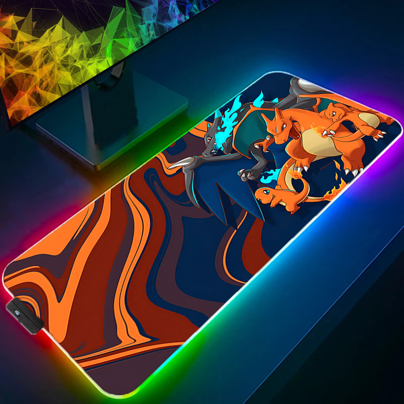 Gaming Keyboard Top - Lumière LED tapis de bureau XXL