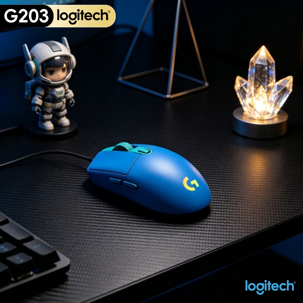 Logitech Mouse G203 - Souris de jeu filaire Logitech G203