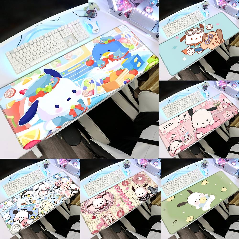 Gaming Keyboard Top - Tapis de souris P-Pochacco mignon en