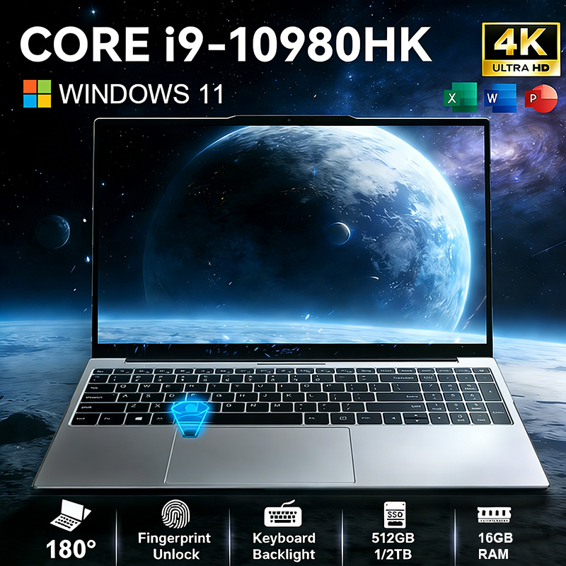 Gaming Keyboard 2026 - Ordinateur portable de jeu 15,6 pouces