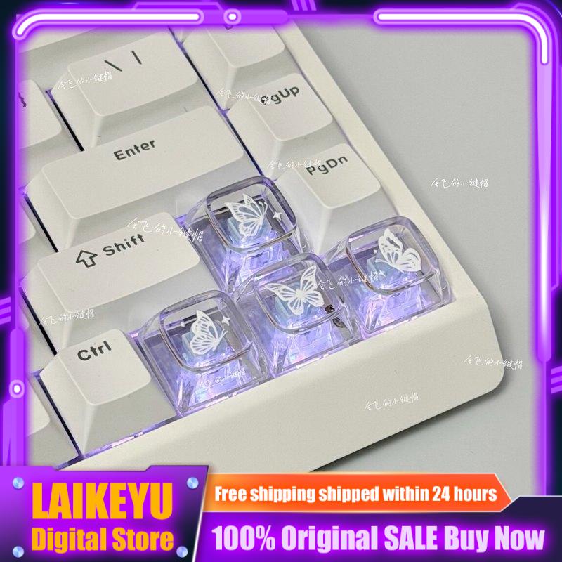 Keyboard Gaming Transparent - Clavier mécanique à touches transparentes sur