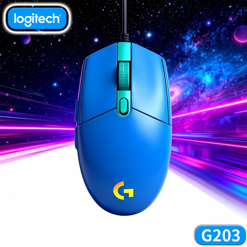 Logitech Mouse G203 - Souris de jeu filaire Logitech G203,