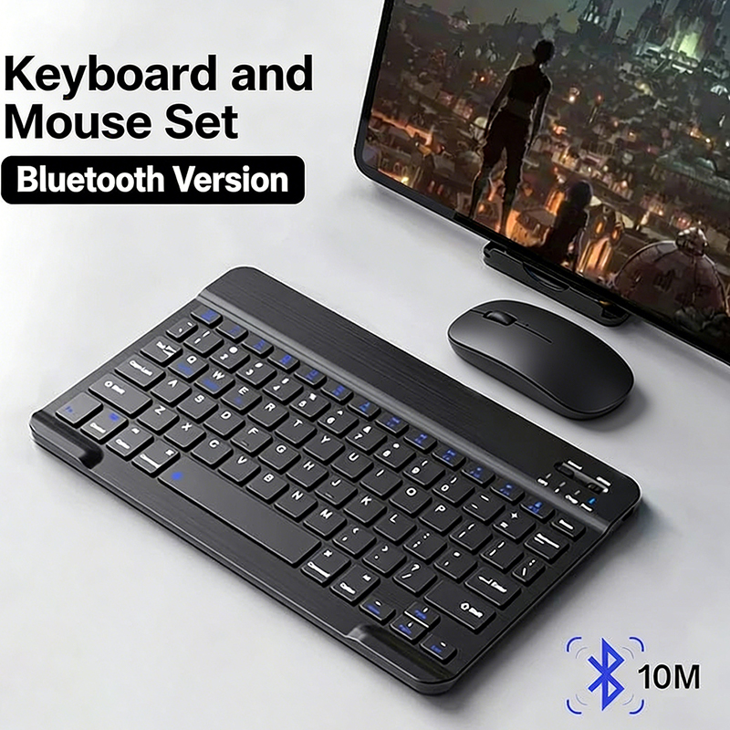 Gaming Keyboard Wireless - Clavier et souris Bluetooth JP pour