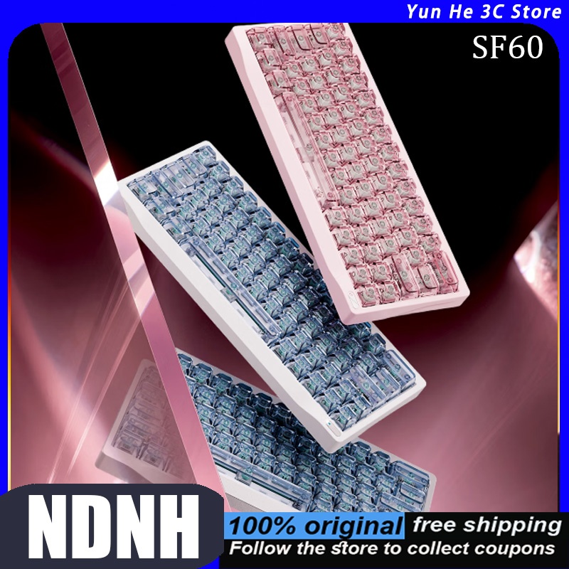 Gaming Keyboard 2026 - Clavier mécanique NDNH SF60 Diamond Edition