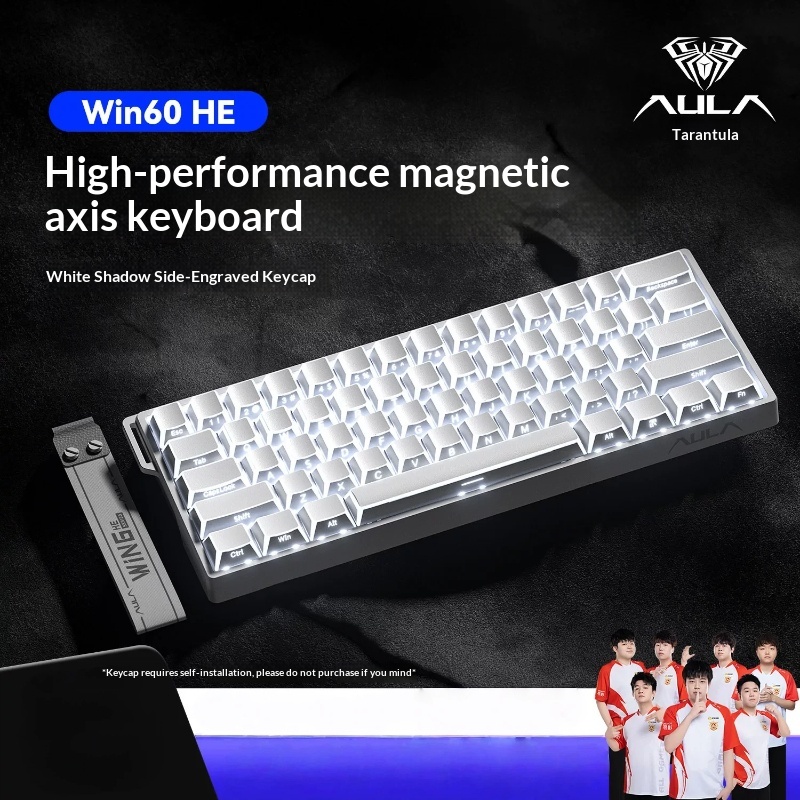 Keyboard Gaming Transparent - Clavier mécanique à interrupteurs magnétiques Aula