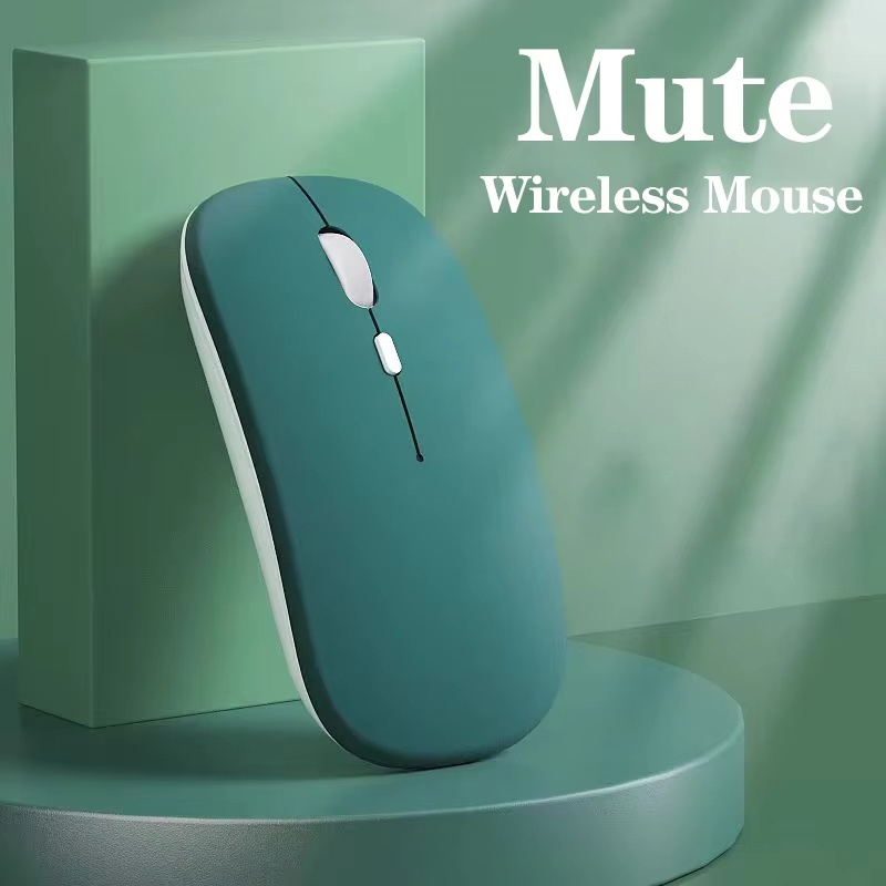 Gaming Keyboard Wireless - Souris Bluetooth silencieuse, Ultra-mince, sans fil,