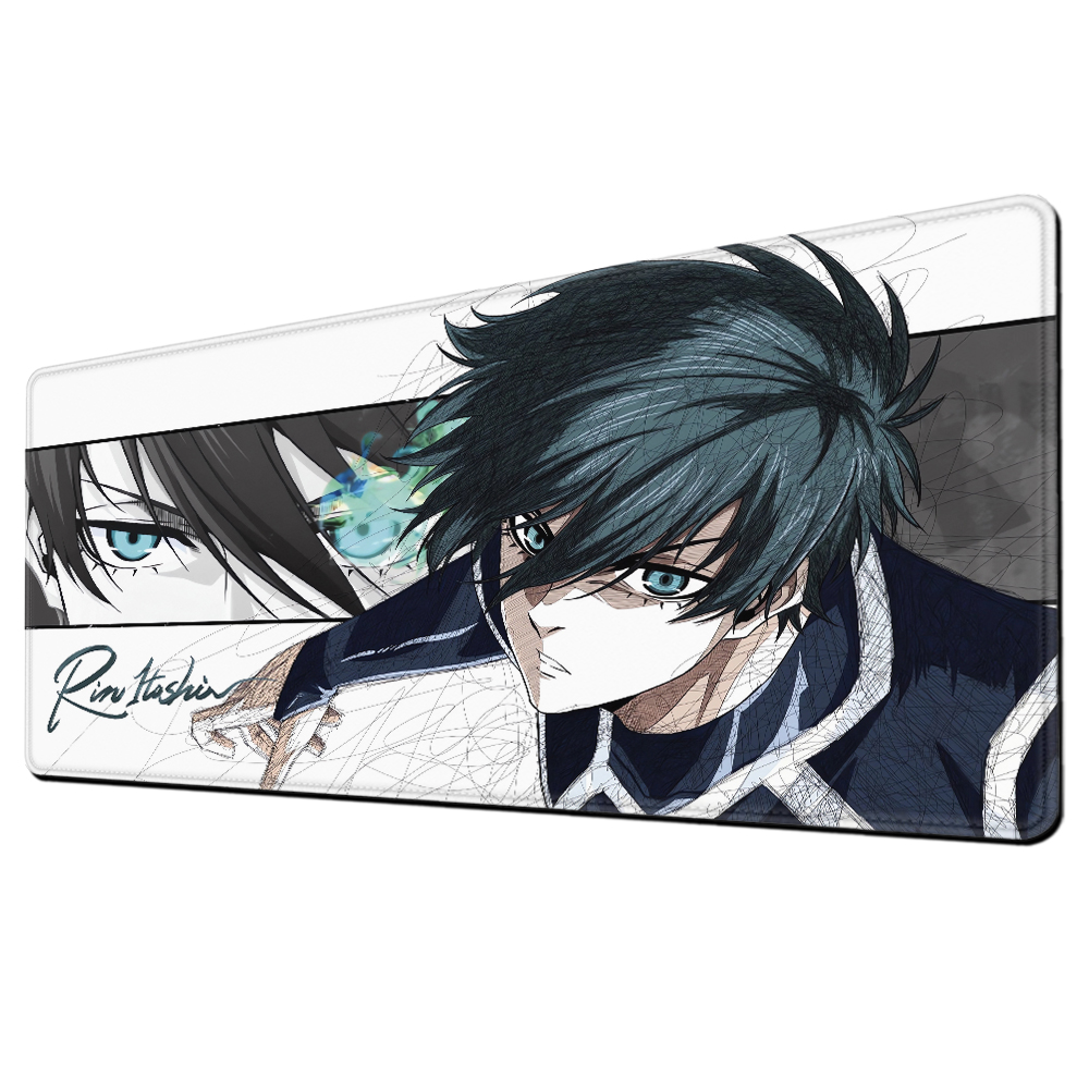 Gaming Keyboard Blue - Grand tapis de souris Anime Blue