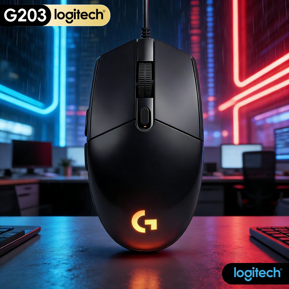 Logitech Mouse G203 - Souris de jeu filaire Logitech G203,