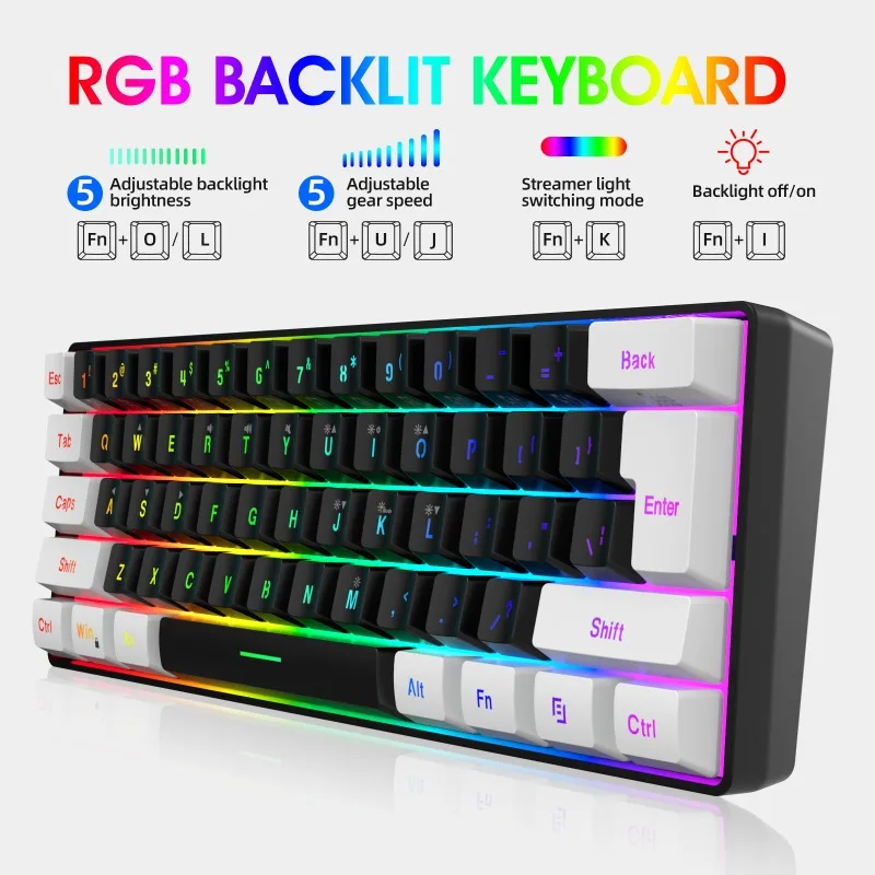 Kit Combo Clavier et Souris Ga - Gaming Keyboard And Mouse Wireless avis et prix