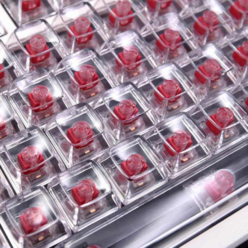 Capuchons de touches transpare - Keyboard Gaming Transparent avis et prix