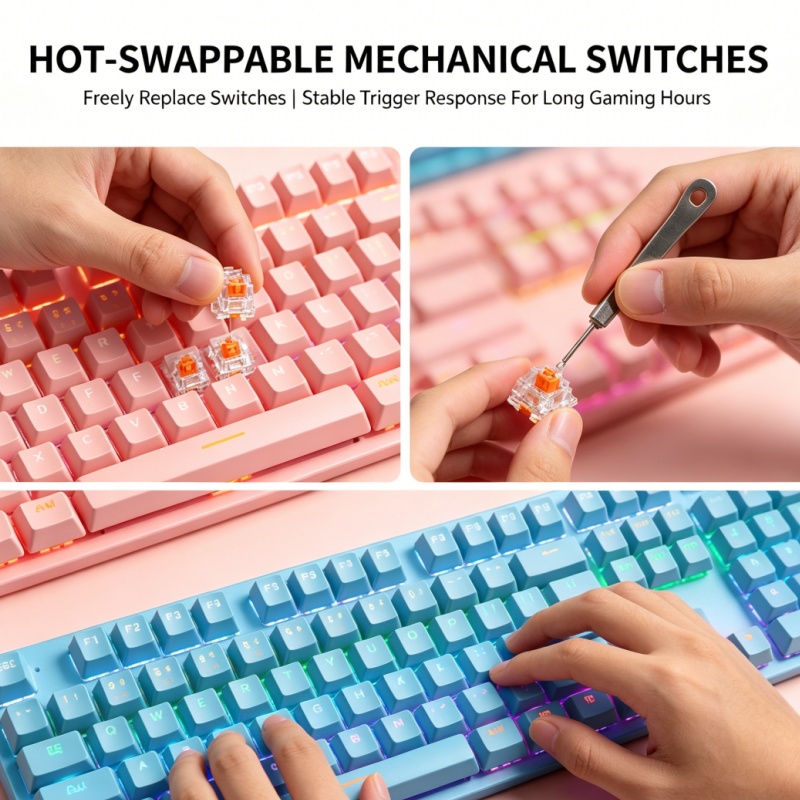 Clavier mécanique filaire BAJE - Gaming Keyboard K300 avis et prix
