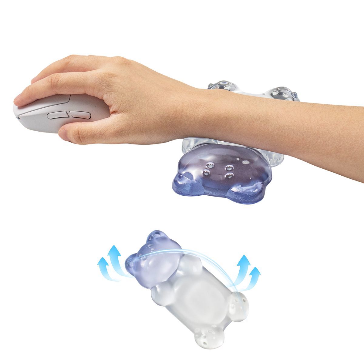 Repose-poignet en gel transpar - Gaming Keyboard Number Pad avis et prix