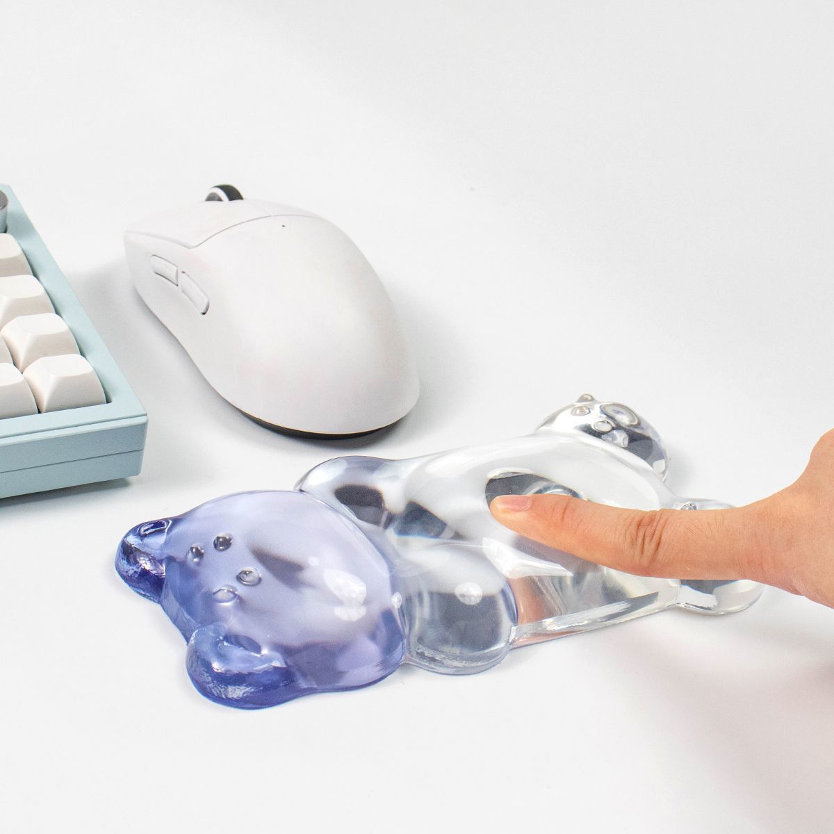 Repose-poignet en gel transpar - Gaming Keyboard Number Pad avis et prix