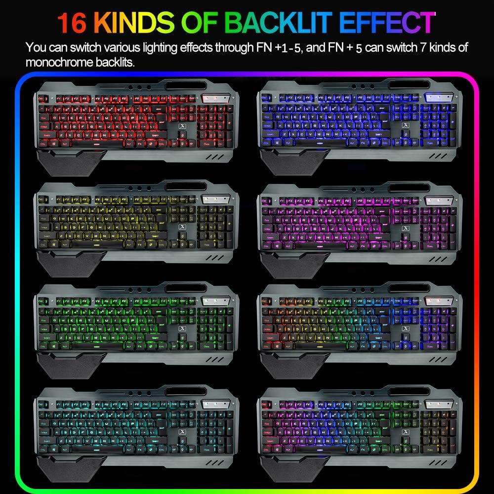 Clavier et souris de jeu sans  - Gaming Keyboard And Mouse Wireless avis et prix