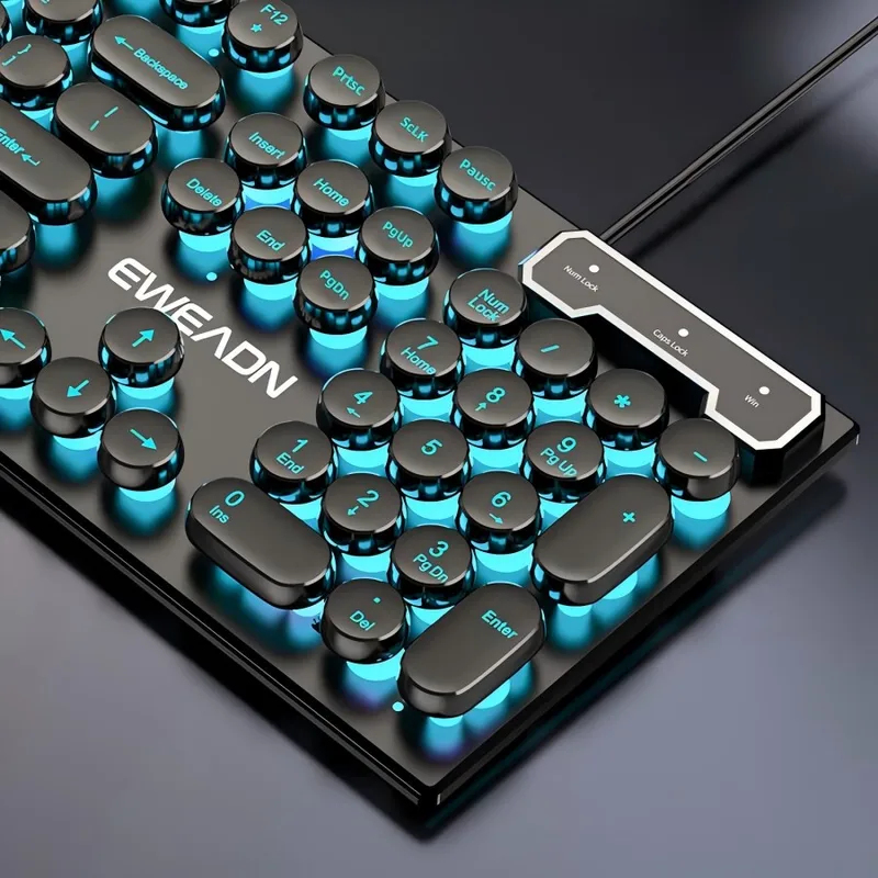 Ensemble clavier et souris rét - Gaming Keyboard Wireless avis et prix