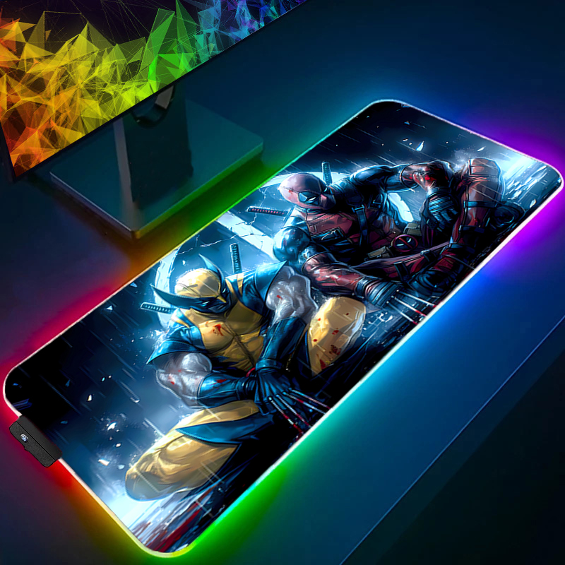 LED tapis de souris jeu rétro- - Gaming Keyboard Affordable avis et prix