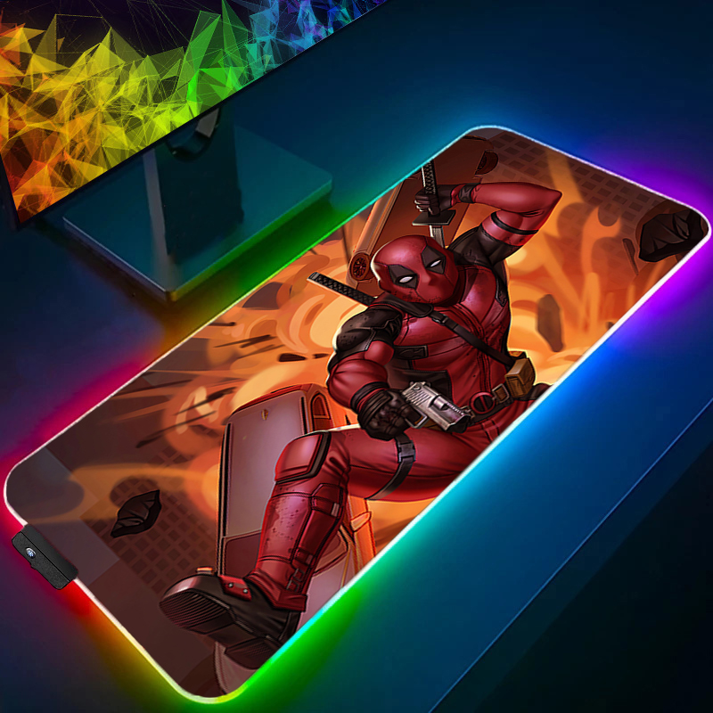LED tapis de souris jeu rétro- - Gaming Keyboard Affordable avis et prix