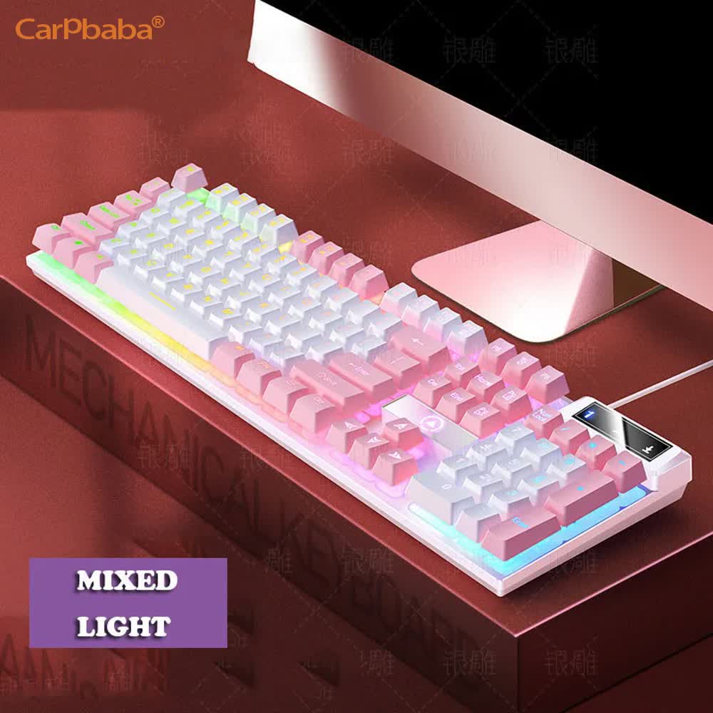 Carpbaba K500 104 touches USB  - Gaming Keyboard Mobile avis et prix