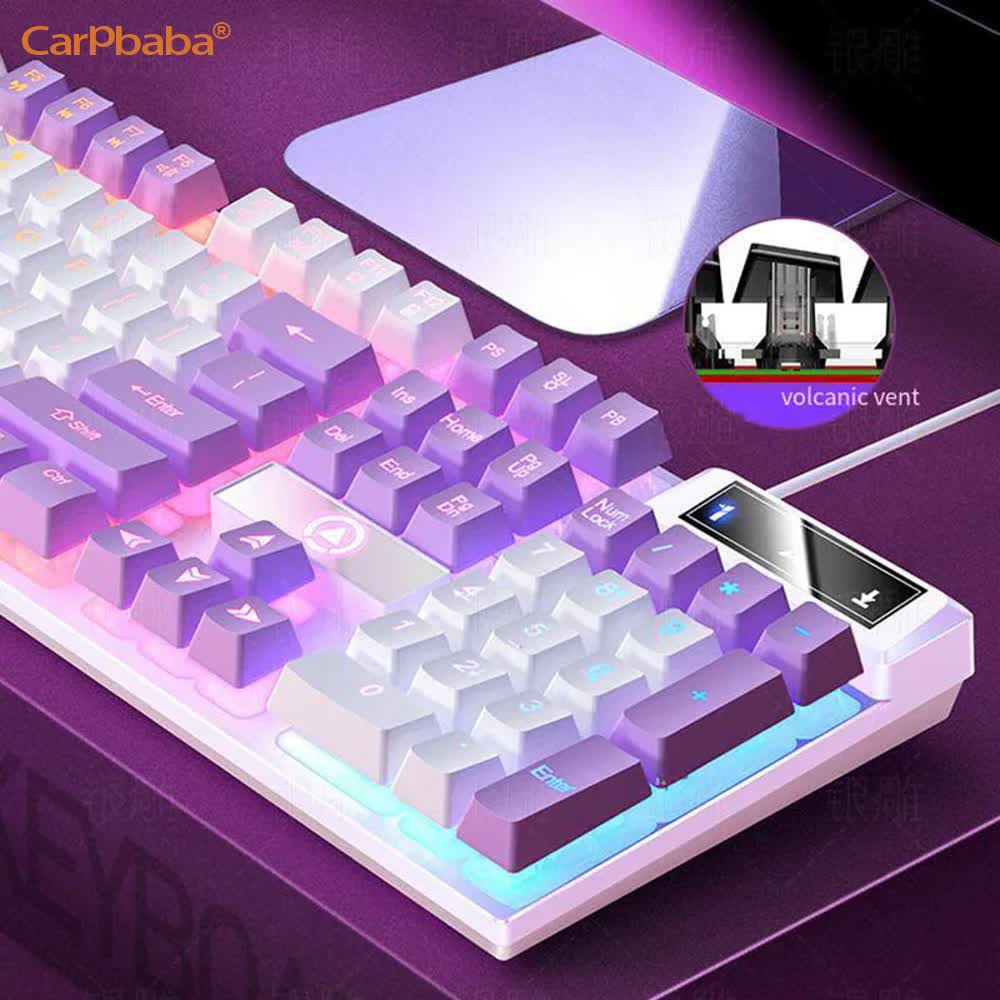 Carpbaba K500 104 touches USB  - Gaming Keyboard Mobile avis et prix