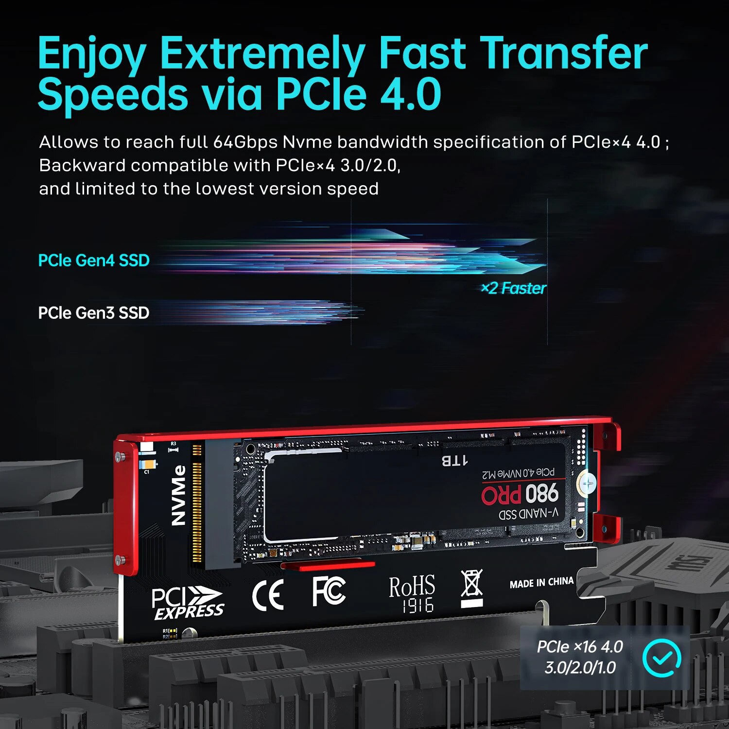 Adaptateur salariés YI M.2 NVc - Samsung Ssd 990 Pro avis et prix