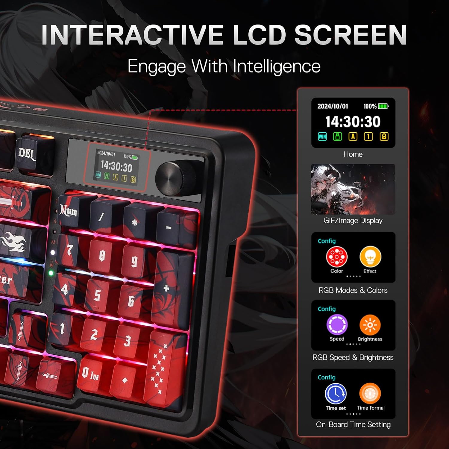 Clavier de jeu à joint sans fi - Gaming Keyboard Mobile avis et prix