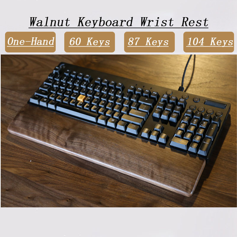 Repose-poignet en bois de chên - Gaming Keyboard Number Pad avis et prix