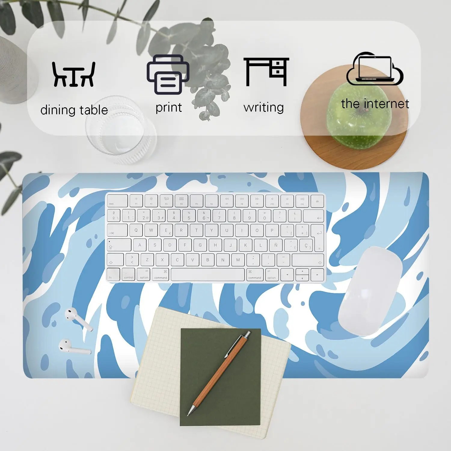 Tapis de souris de jeu à motif - Gaming Keyboard Blue avis et prix