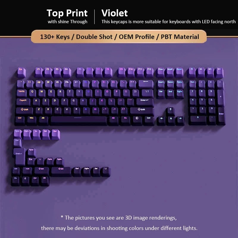 Touches de clavier PBT double  - Gaming Keyboard Top avis et prix