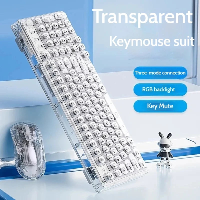 Ensemble clavier et souris san - Keyboard Gaming Transparent avis et prix