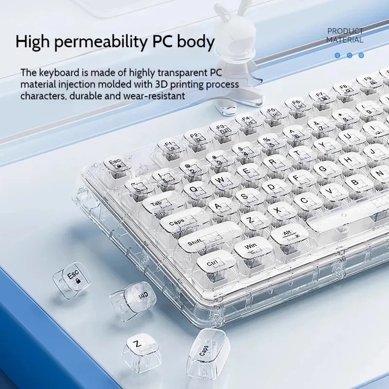 Ensemble clavier et souris san - Keyboard Gaming Transparent avis et prix