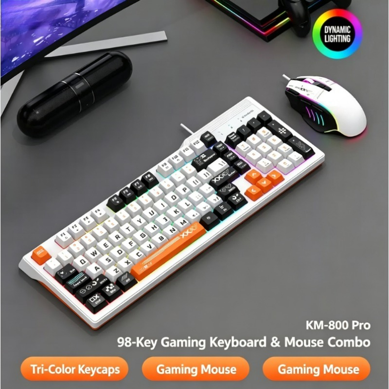 Ensemble de jeu K8pro 3 en 1 : - Gaming Keyboard Mouse And Headset Combo avis et prix