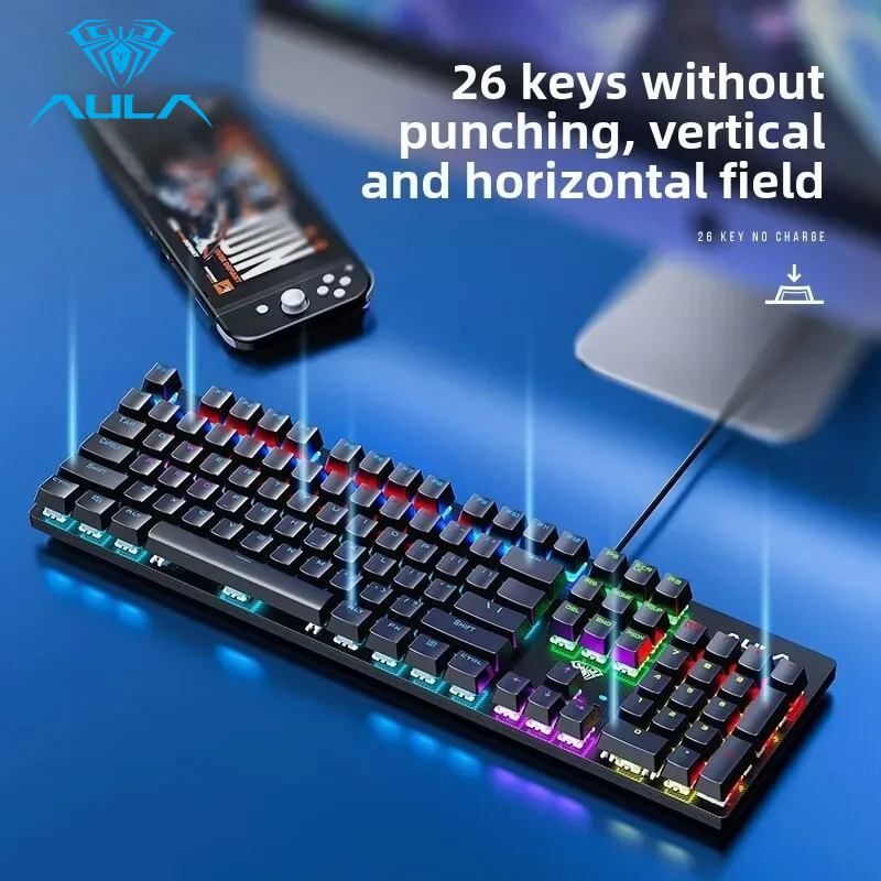 Clavier de jeu filaire AULA S2 - Keyboard Gaming Blue Switch avis et prix