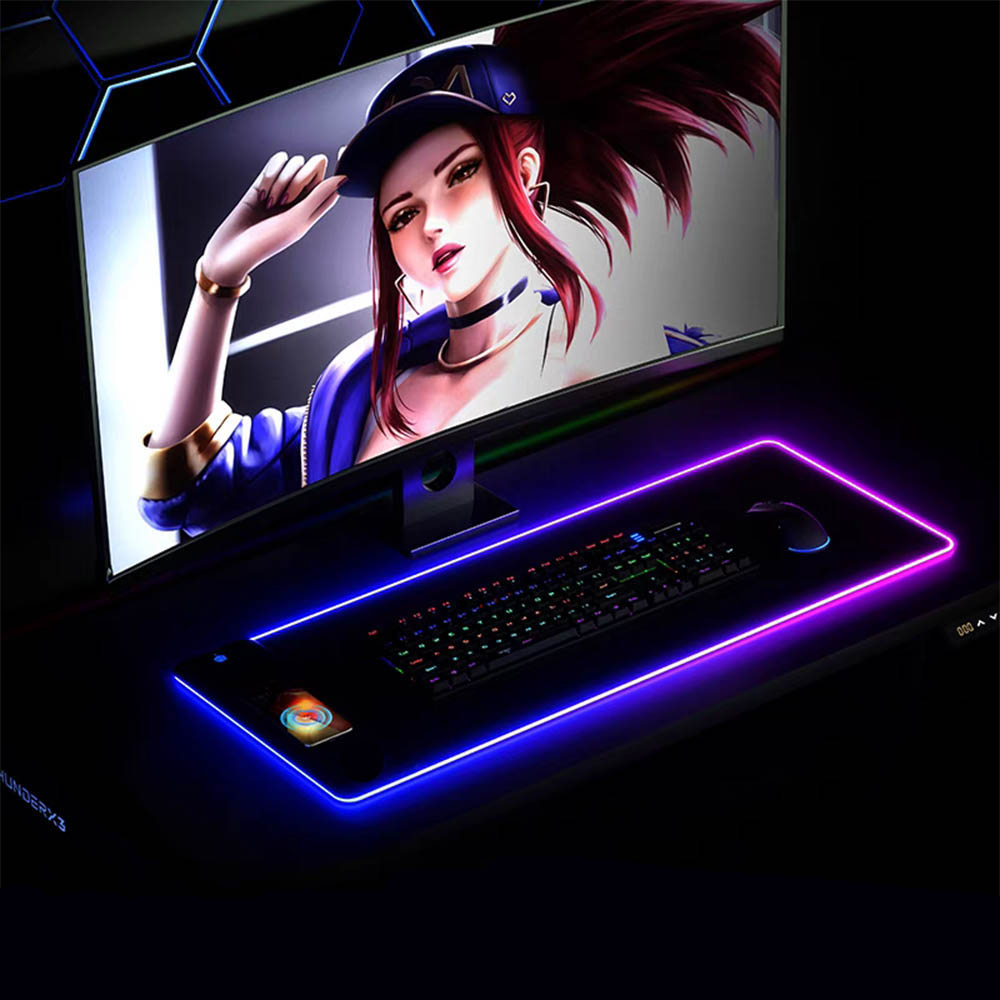 Tapis de souris RGB avec charg - Gaming Keyboard And Mouse Wireless avis et prix