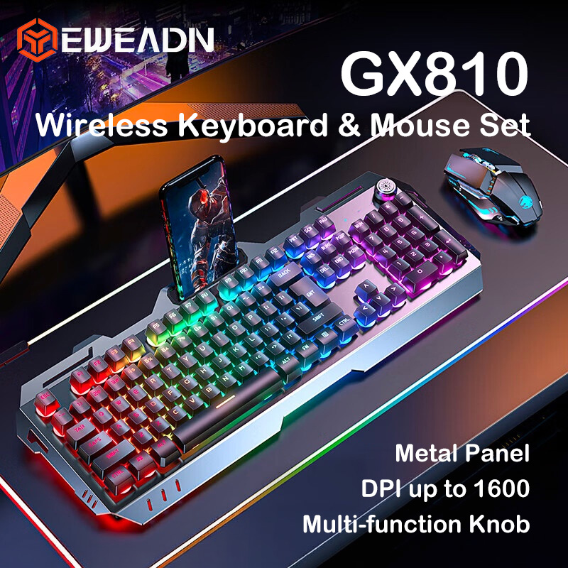 EWEADN GX810 – Combo clavier e - Gaming Keyboard Mouse And Headset Combo avis et prix