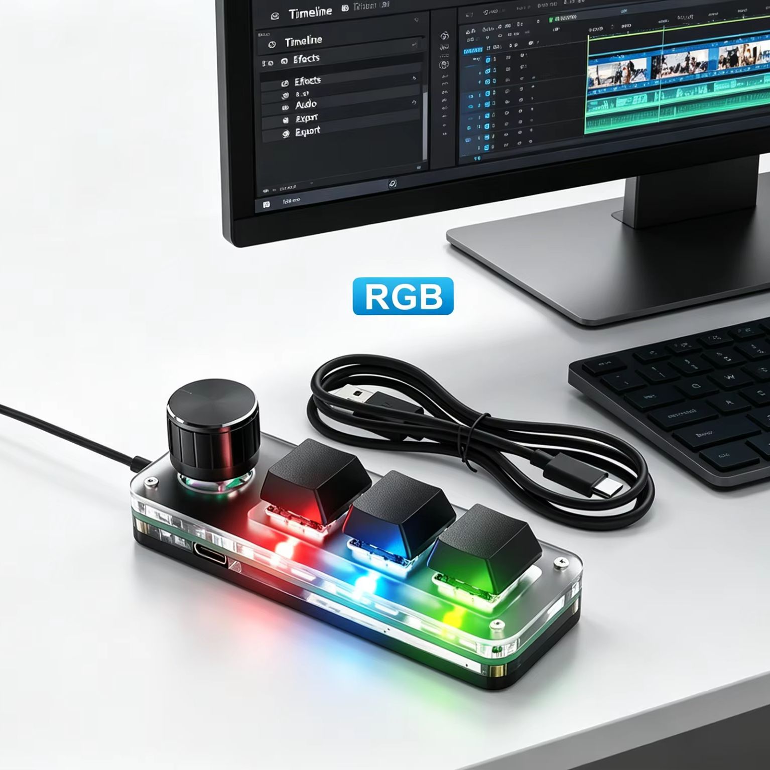 Clavier mécanique programmable - Gaming Keyboard Number Pad avis et prix