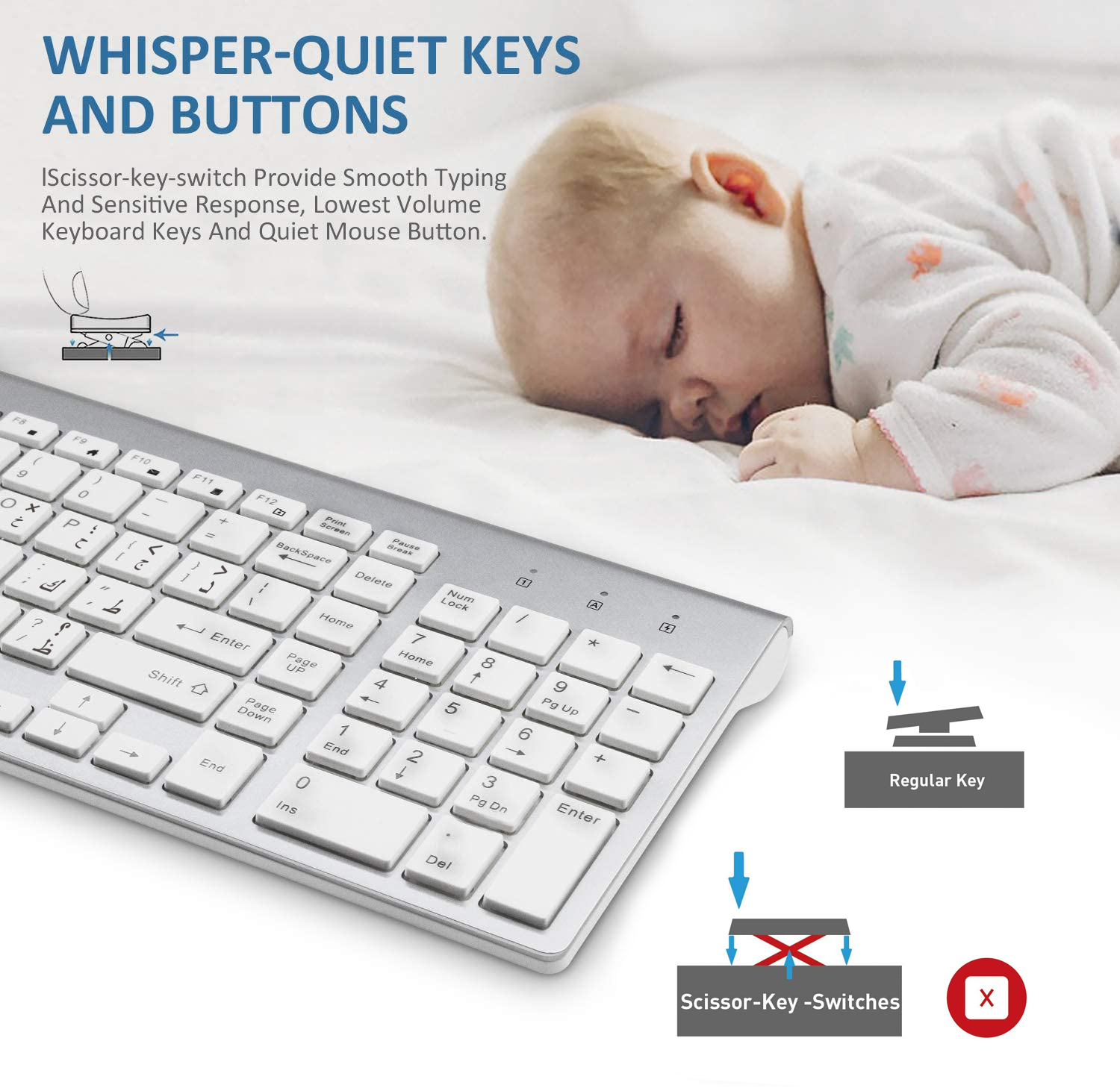 Arabe Enghish-Clavier sans fil - Gaming Keyboard Mobile avis et prix