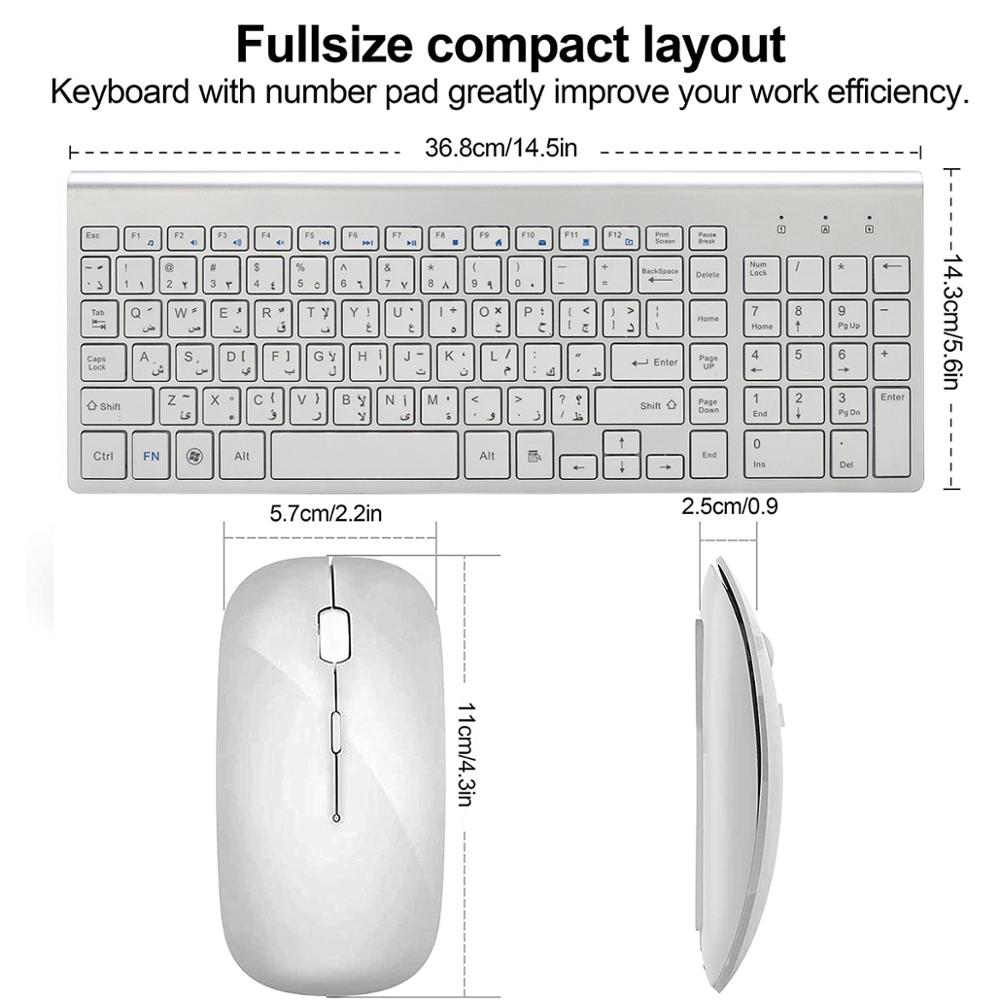 Arabe Enghish-Clavier sans fil - Gaming Keyboard Mobile avis et prix
