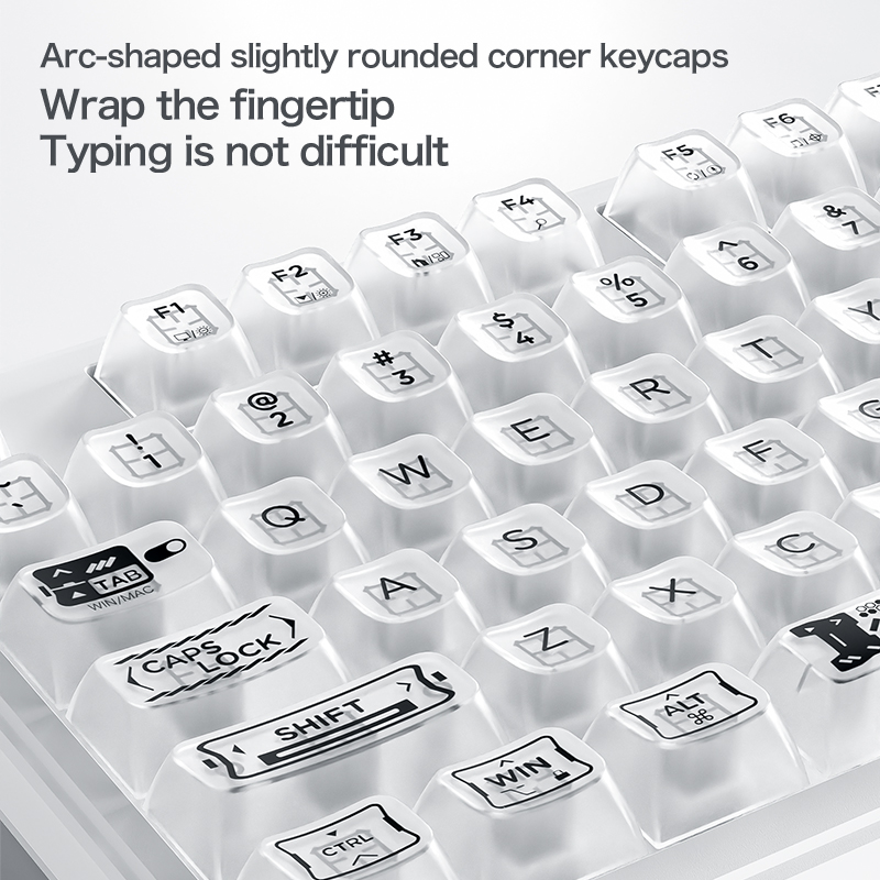Clavier filaire RGB transparen - Keyboard Gaming Transparent avis et prix
