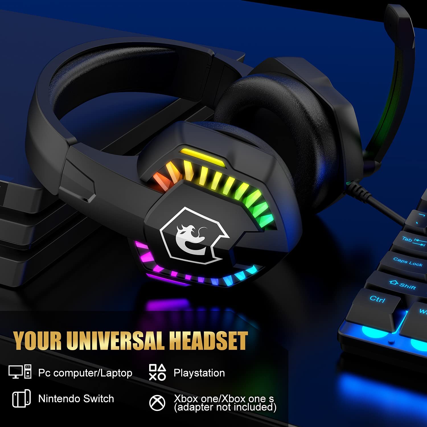 MAMBASNAKE X ZIYOULANG T11 UK  - Gaming Keyboard Mouse And Headset Combo avis et prix