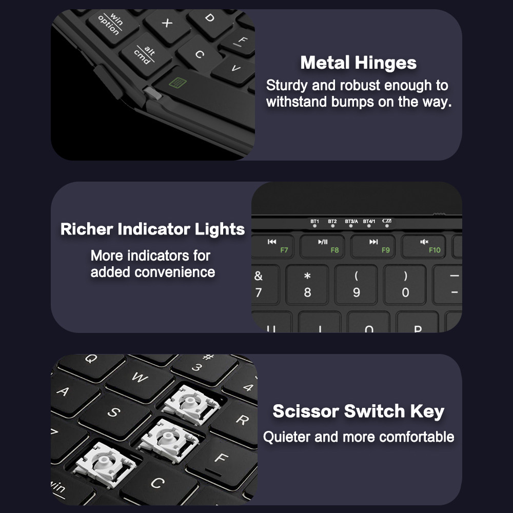 Clavier Bluetooth pliable JOMA - Gaming Keyboard Number Pad avis et prix