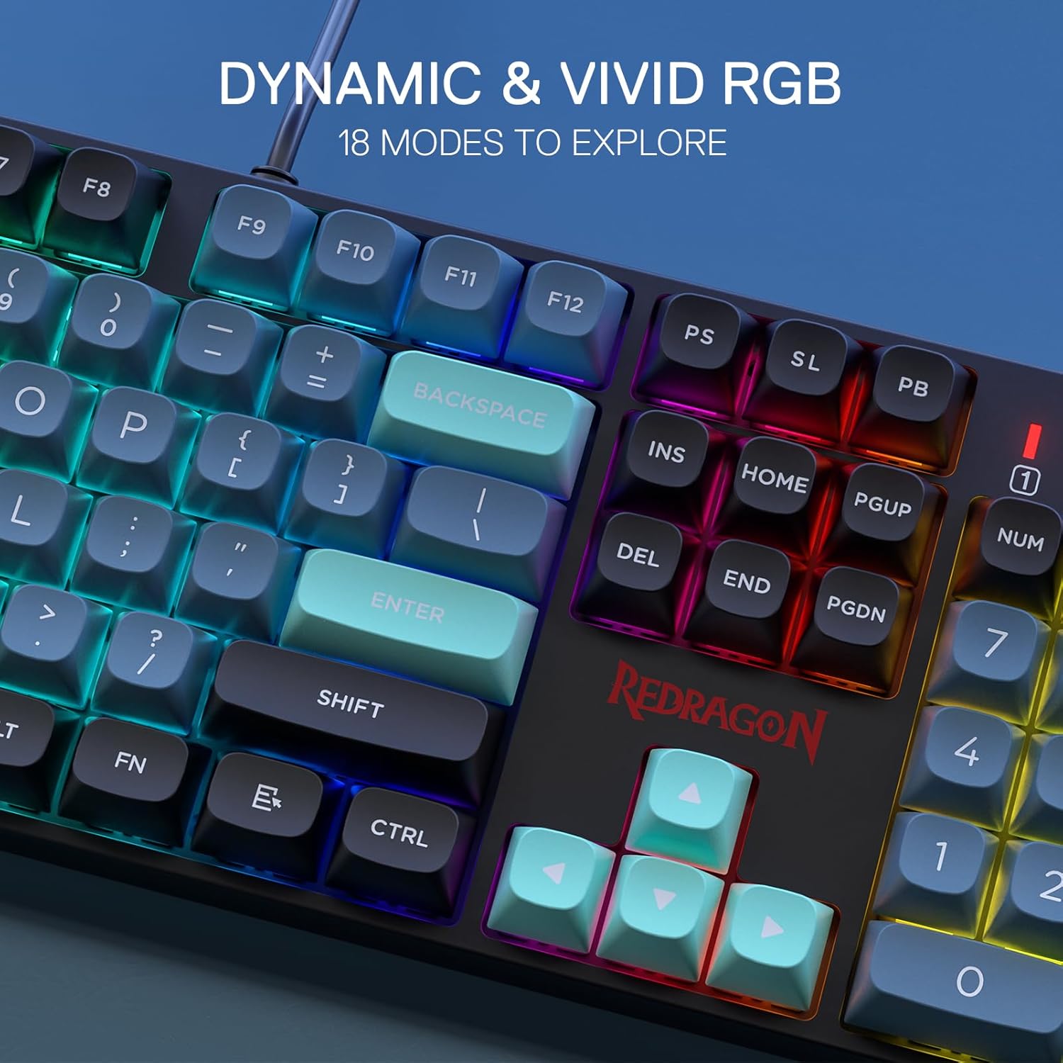 Redragon K582 SE filaire rvb 1 - Gaming Keyboard Mobile avis et prix