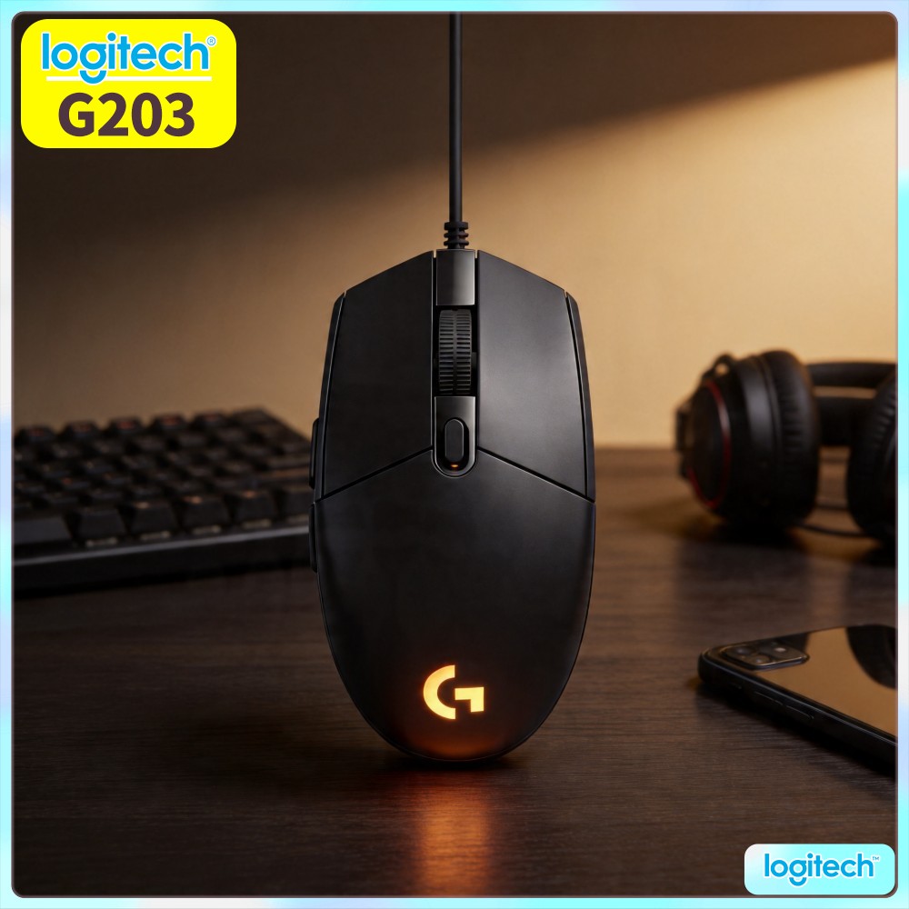 Souris de jeu filaire Logitech - Logitech Mouse G203 avis et prix