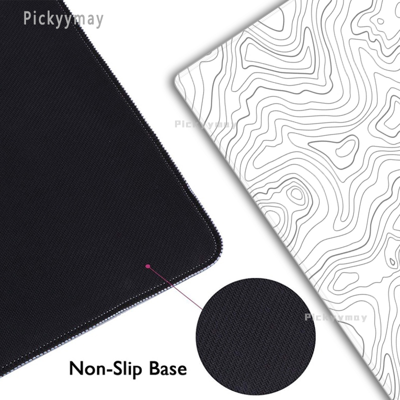 Grand tapis de souris noir et  - Gaming Keyboard High Ground avis et prix
