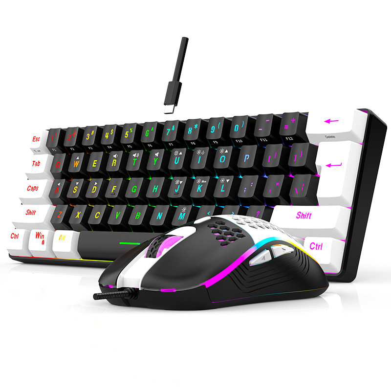 Ensembles clavier et souris 60 - Gaming Keyboard Mouse And Headset Combo avis et prix