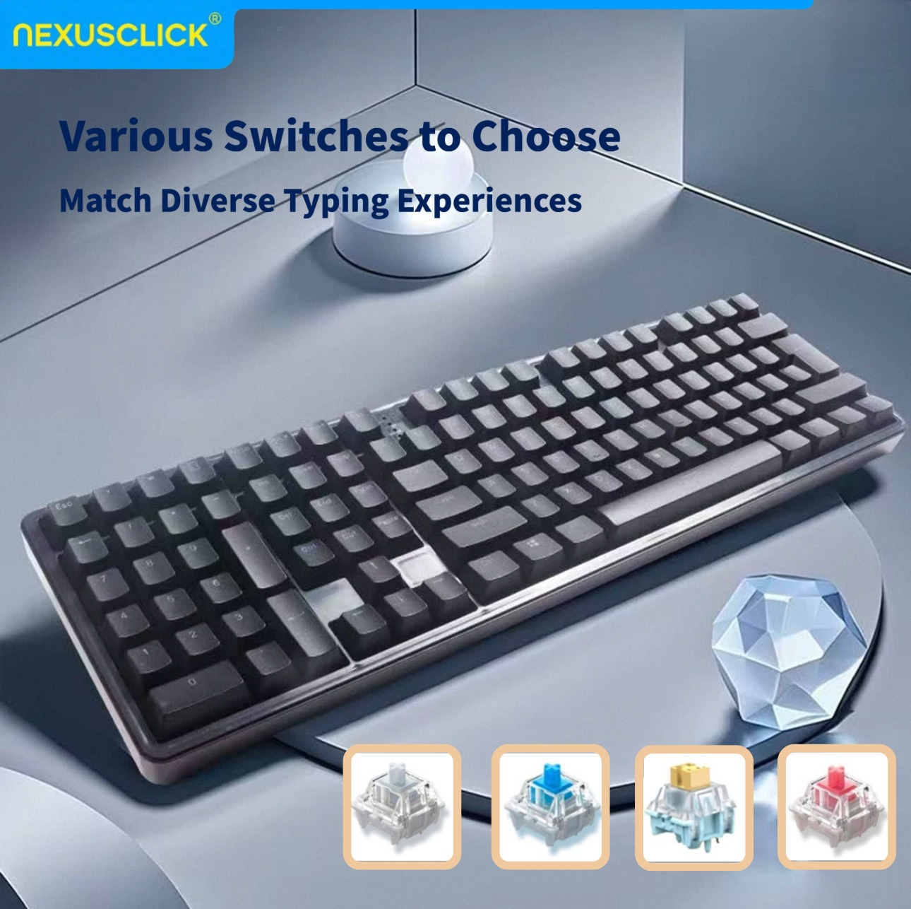 Clavier mécanique ergonomique  - Gaming Keyboard Number Pad avis et prix