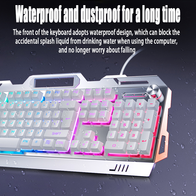 Manette de jeu mécanique V2g5, - Gaming Keyboard Mouse And Headset Combo avis et prix